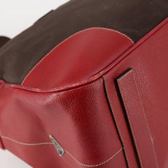 Prada Bowler Bag Canvas with Leather