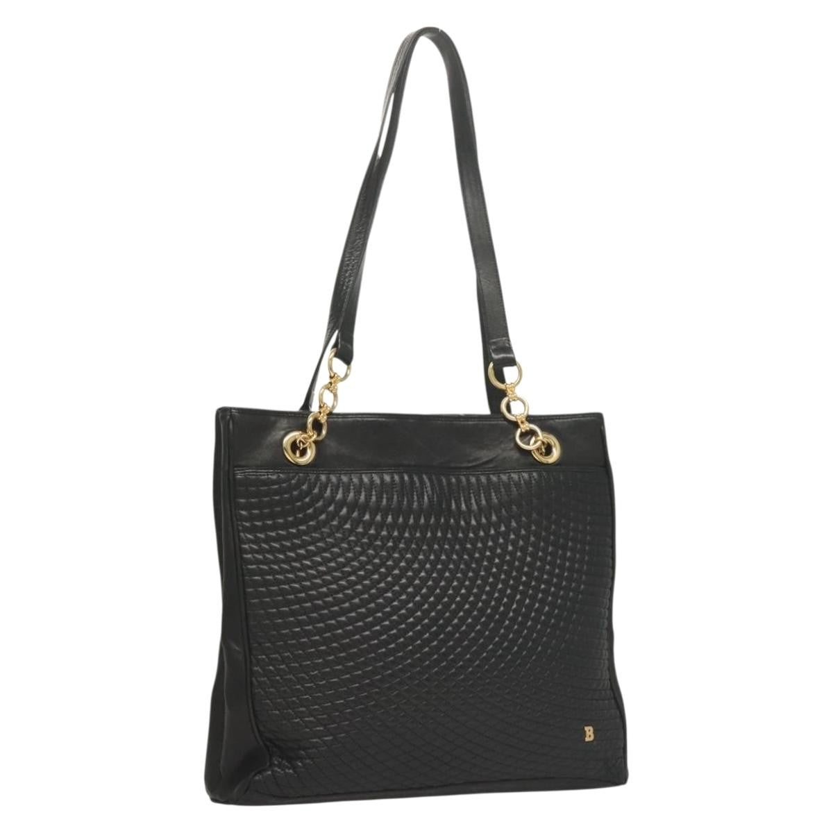 Bally Vintage Tote Bag Leather