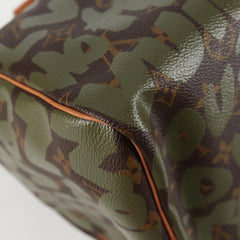 Louis Vuitton Speedy Handbag Limited Edition Monogram Graffiti