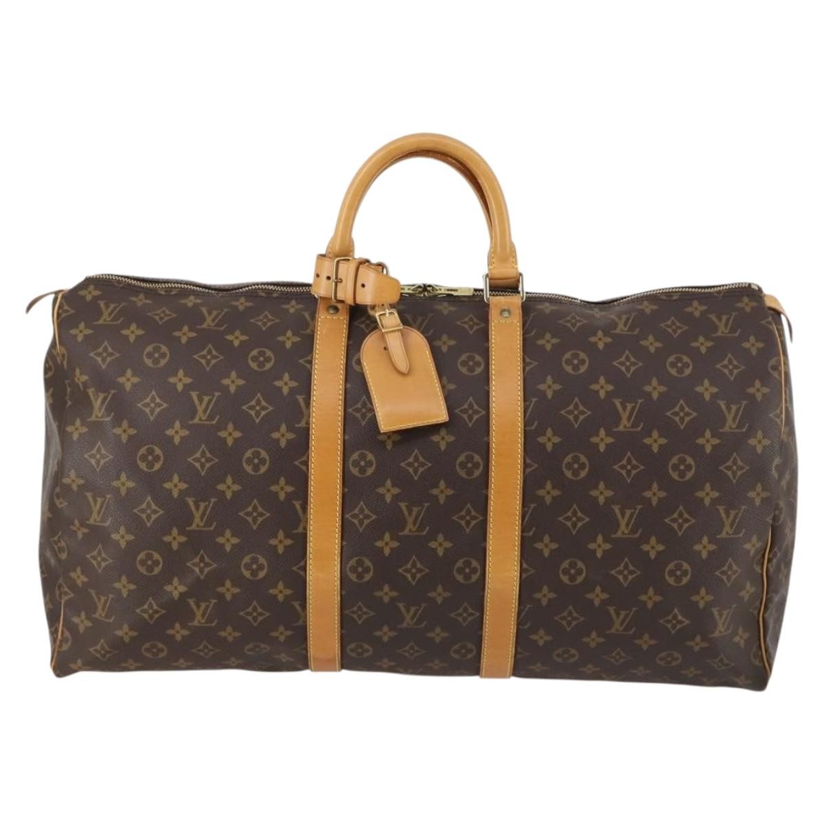 Louis Vuitton Keepall Bag Monogram Canvas