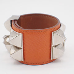 Hermes Collier de Chien Bracelet Leather