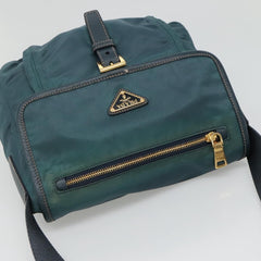 Prada Buckle Messenger Bag Tessuto