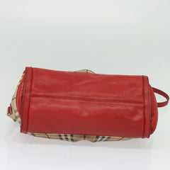 Burberry Pilgrim Satchel Haymarket Coated Canvas