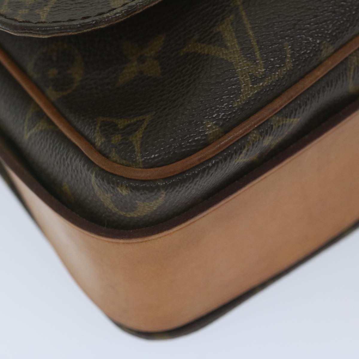 Louis Vuitton Cartouchiere Handbag Monogram Canvas