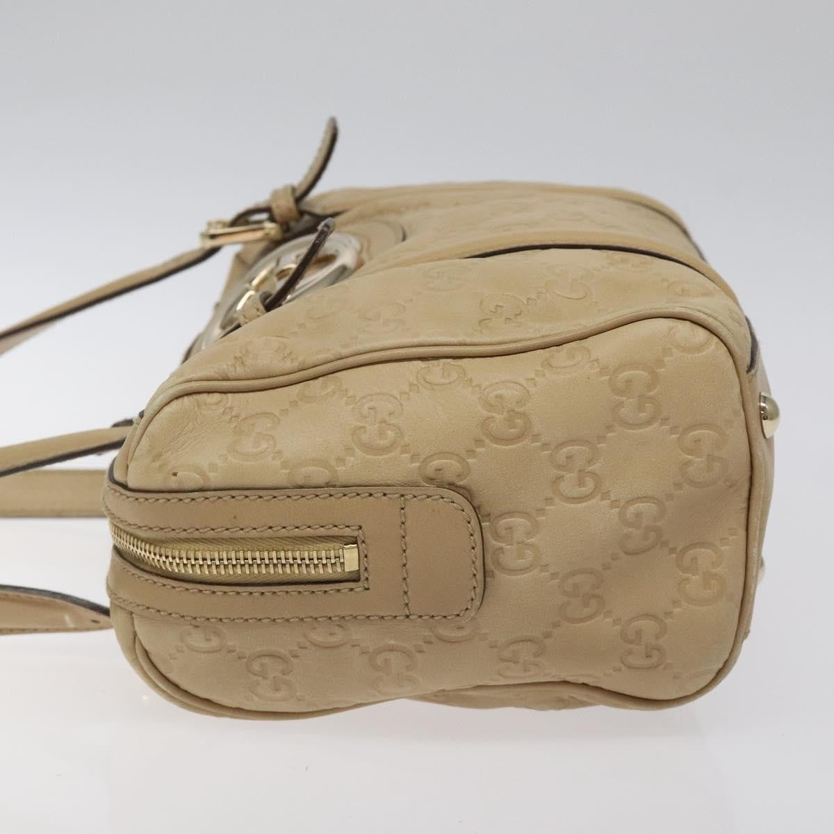 Gucci Vintage Interlocking G Shoulder Bag Leather