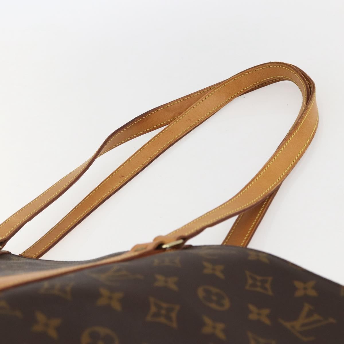 Louis Vuitton Shopping Sac Handbag Monogram Canvas
