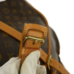 Louis Vuitton Saumur Handbag Monogram Canvas