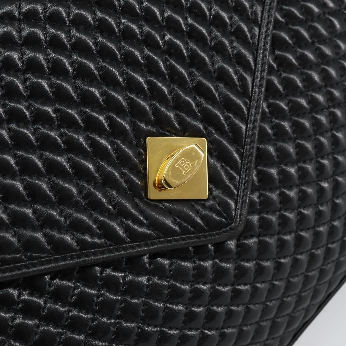 Bally Vintage Handbag Quilted Leather