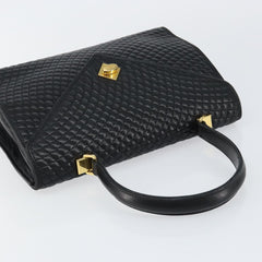 Bally Vintage Flap Handbag Quilted Leather