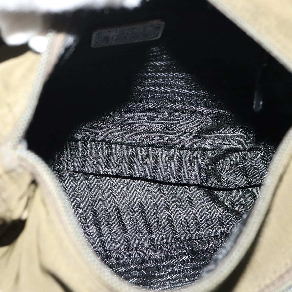 Prada Buckle Messenger Bag Tessuto