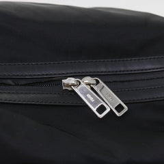 Fendi Front Pocket Monster Backpack Nylon and Leather