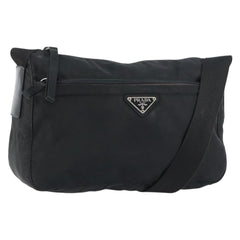 Prada Front Zip Messenger Bag Tessuto