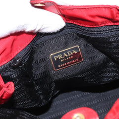 Prada Chain Shoulder Bag Quilted Tessuto