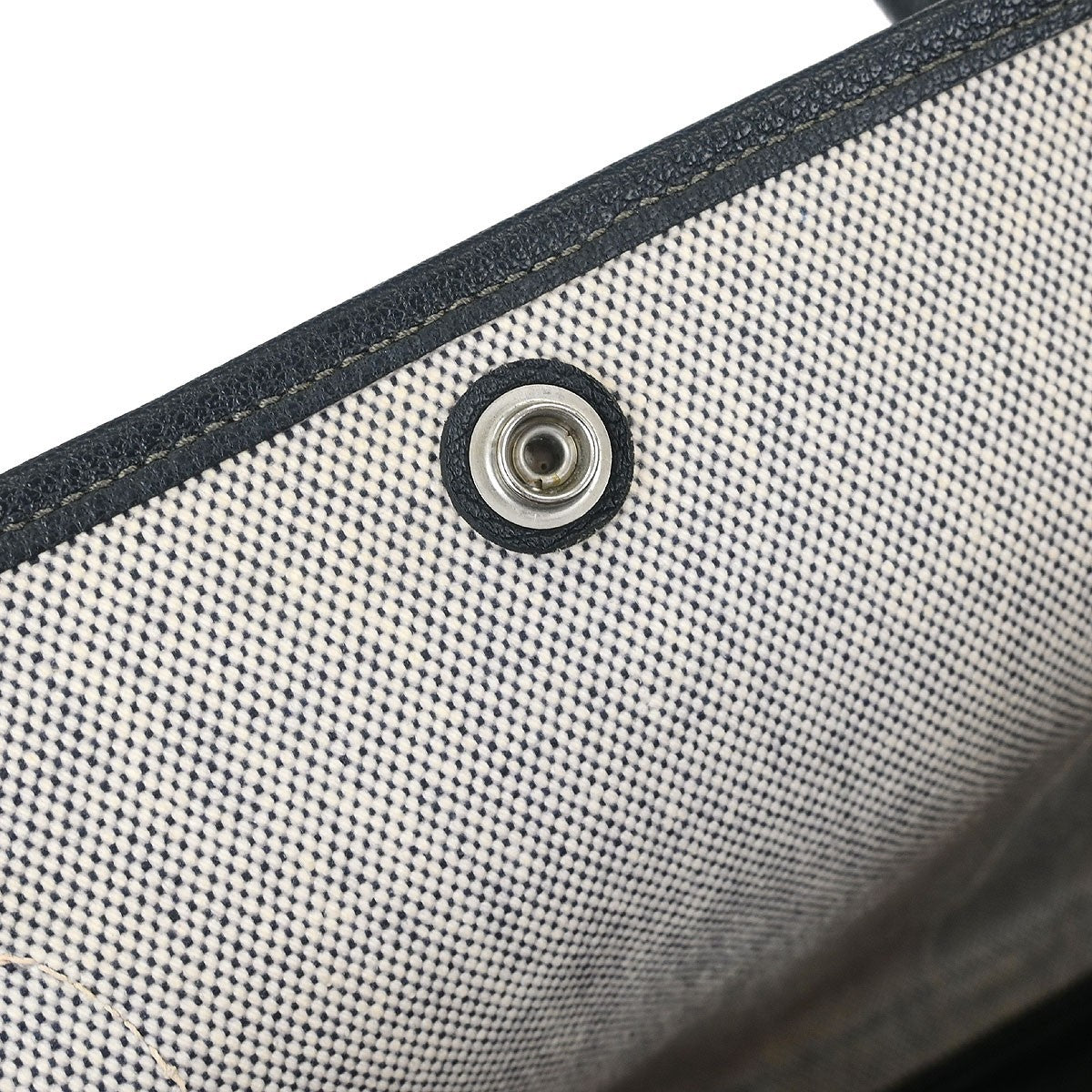 Hermes Garden Party Tote Canvas and Leather