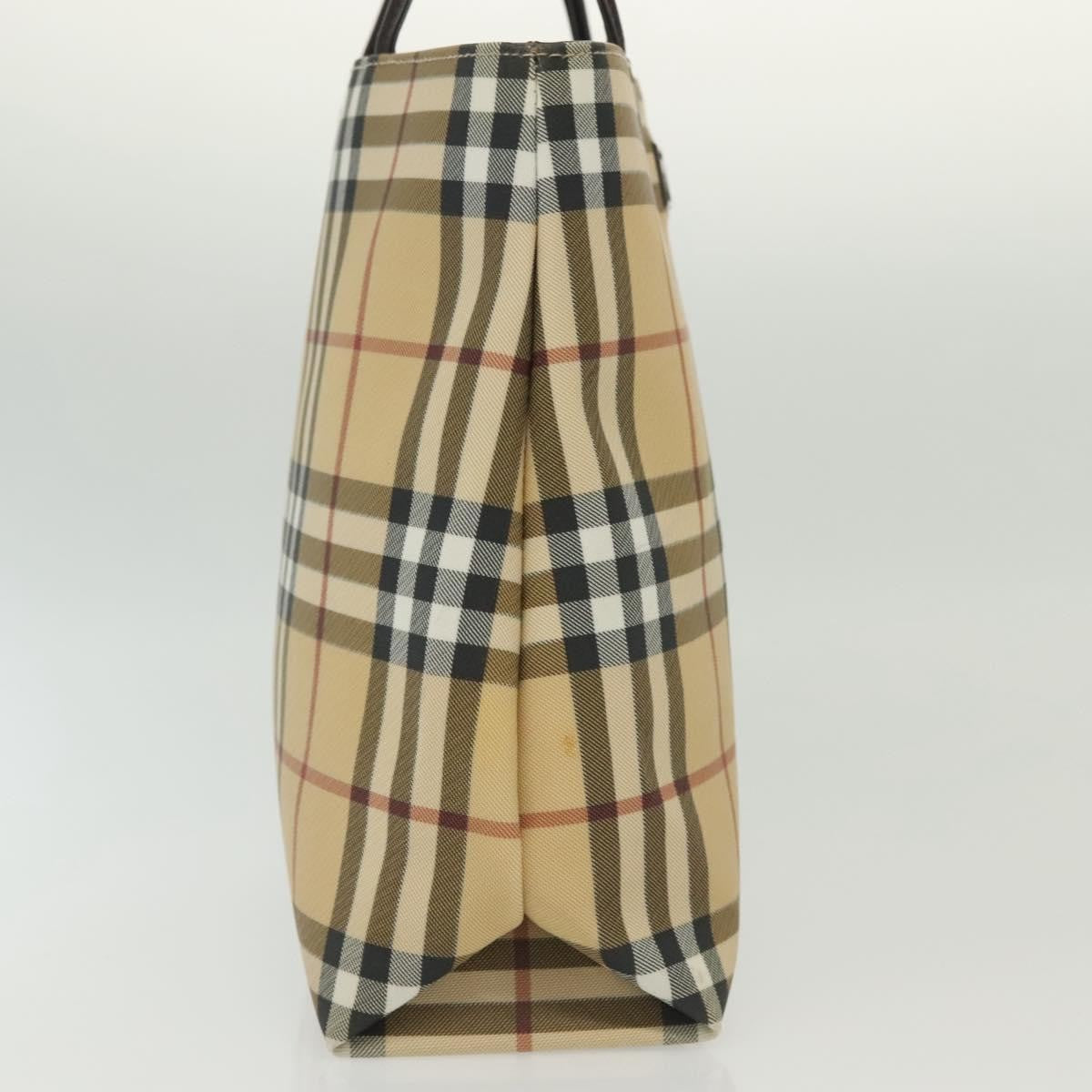 Burberry Nova Check Tote canvas check pattern