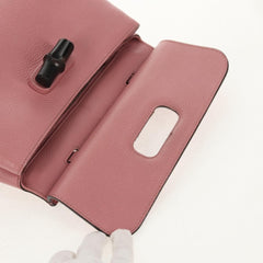 Gucci Bamboo Daily Top Handle Bag Leather