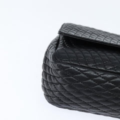 Bally Vintage Chain Shoulder Bag Quilted Leather