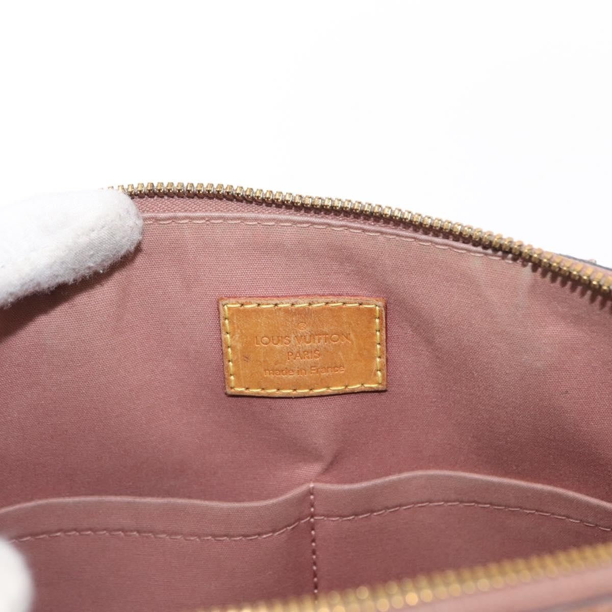 Louis Vuitton Alma Handbag Patent Leather