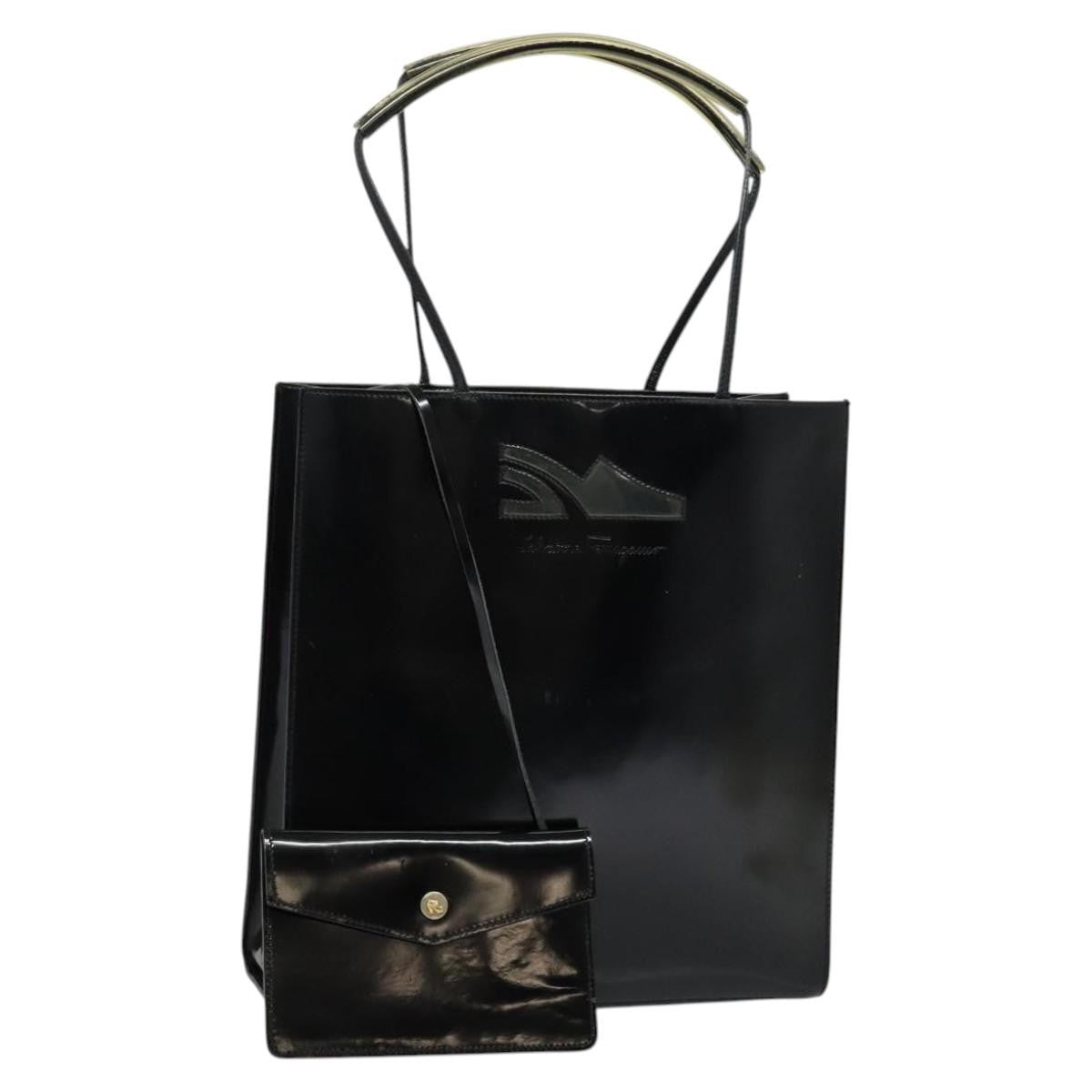 Salvatore Ferragamo Shopper Tote Leather