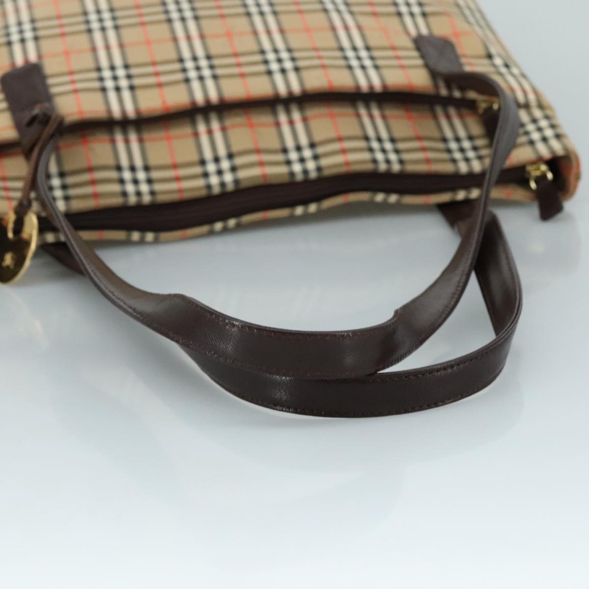 Burberry Nova check Shoulder bag Canvas and Leather