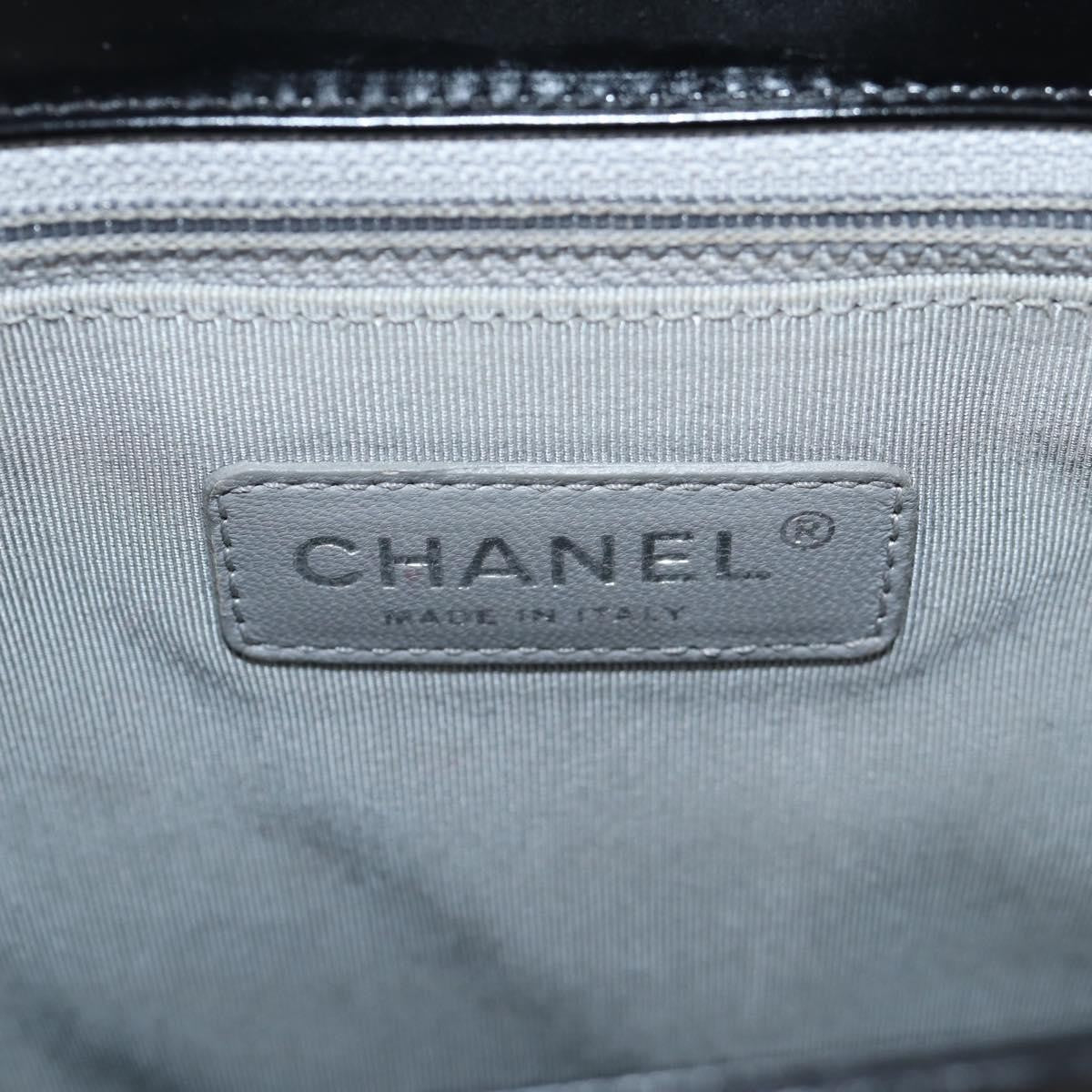 Chanel Reverso Boy Flap Bag Patent