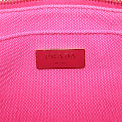 Prada Canapa Convertible Tote Canvas