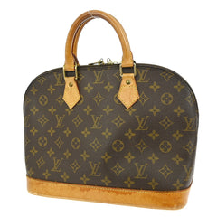 Louis Vuitton Alma Handbag Monogram Canvas