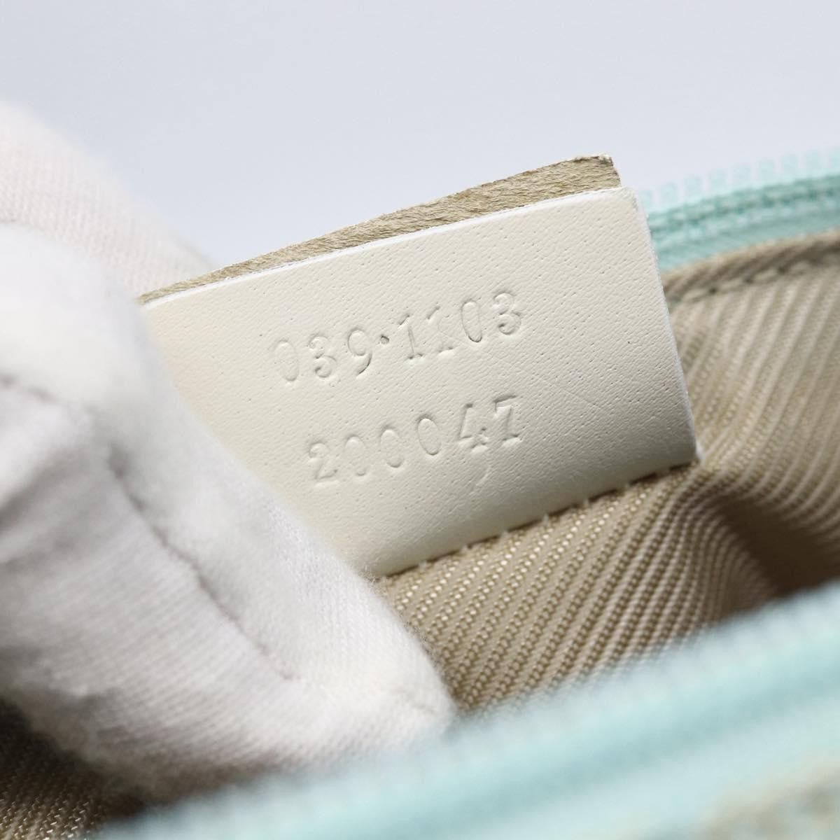 Gucci Vintage Boat Pochette GG Canvas