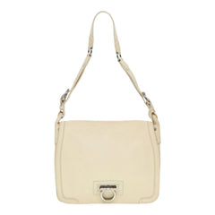 Salvatore Ferragamo Gancini Shoulder Bag Leather