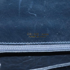 Celine C Sulky Shoulder bag Canvas and Leather