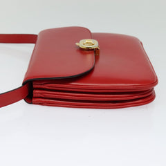 Celine Vintage Triomphe Shoulder Bag Leather