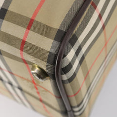 Burberry Vintage Duffle Bag Haymarket Canvas