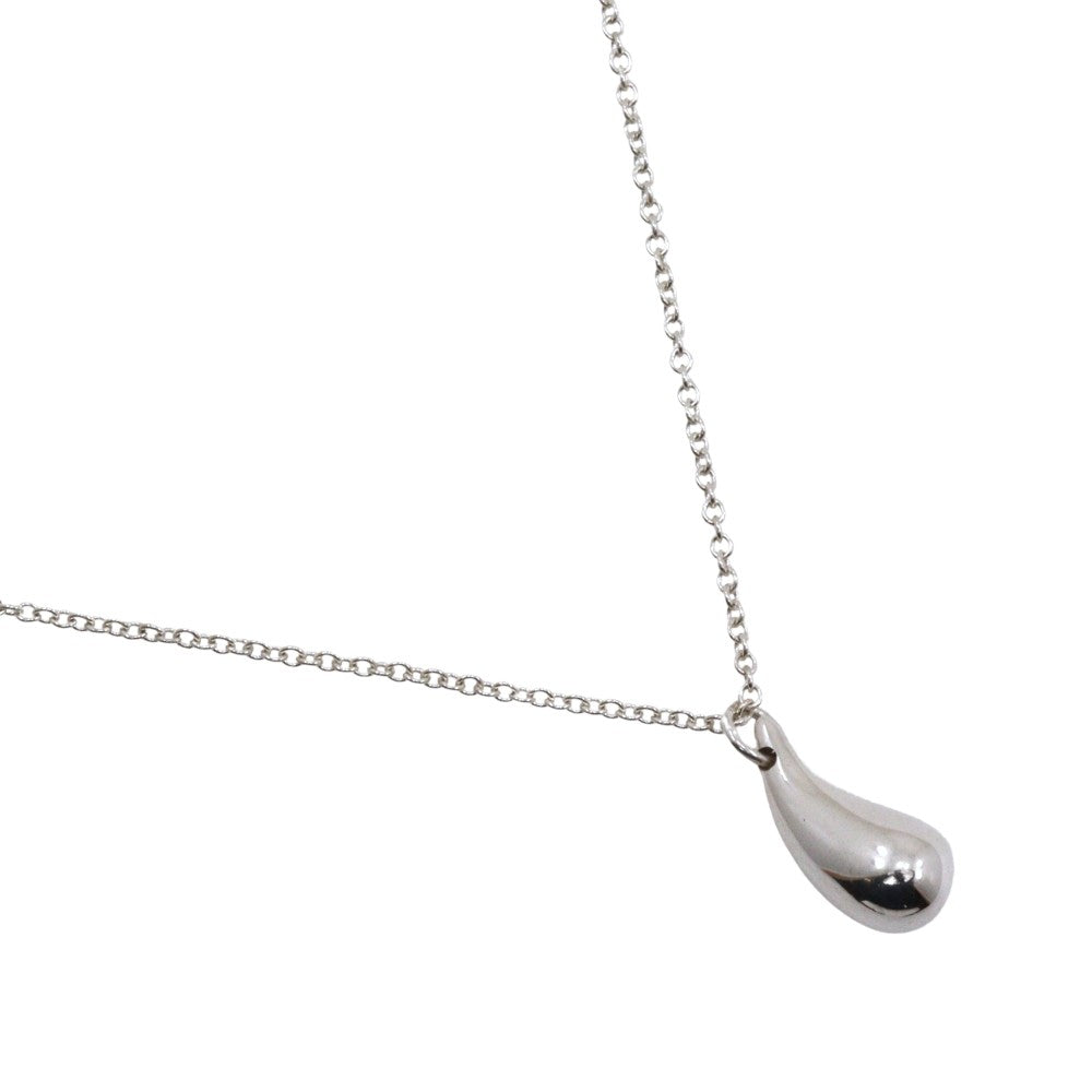 Tiffany & Co. Elsa Peretti Teardrop Pendant Necklace Sterling Silver