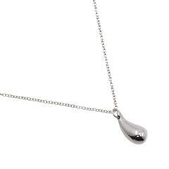 Tiffany & Co. Elsa Peretti Teardrop Pendant Necklace Sterling Silver