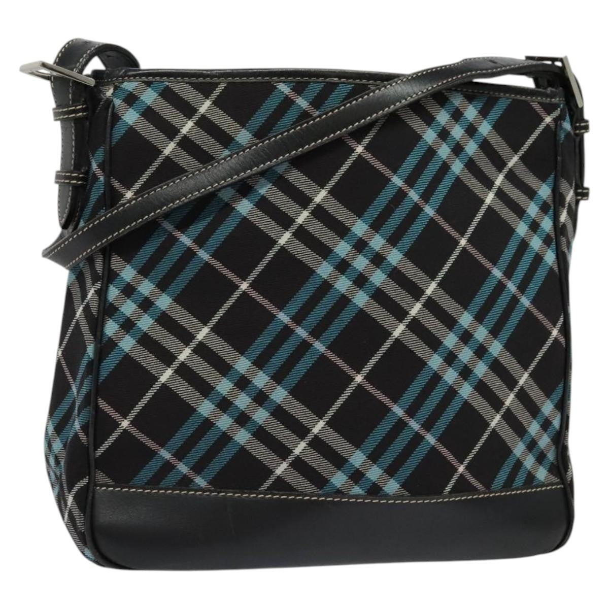 Burberry Nova Check Blue Label Canvas