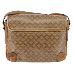 Celine Macadam Shoulder Bag PVC Leather