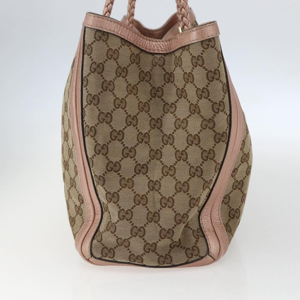 Gucci Bella Tote GG Canvas with Leather