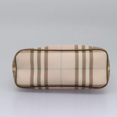 Burberry Nova Check Tote Canvas and Leather