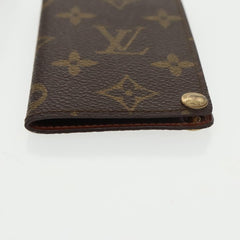 Louis Vuitton Porte Cartes Pression Card Case Monogram Canvas
