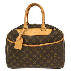 Louis Vuitton Deauville Handbag Monogram Canvas