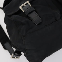 Prada Double Front Pocket Backpack Tessuto