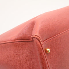 Chanel Vintage Supermodel Weekender Bag Caviar