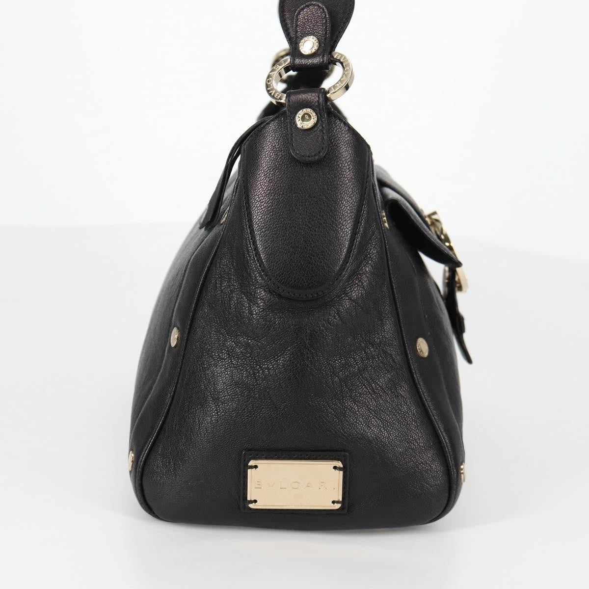 Bvlgari Chandra Top Handle Bag Leather