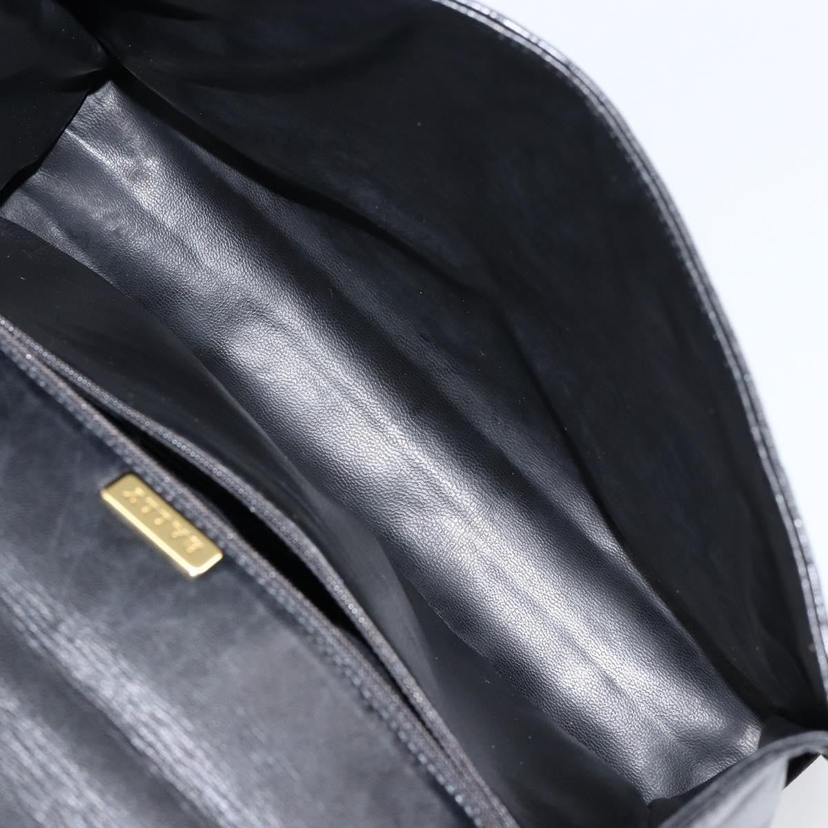 Bally Vintage Flap Handbag Quilted Leather