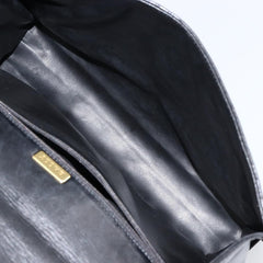 Bally Vintage Flap Handbag Quilted Leather