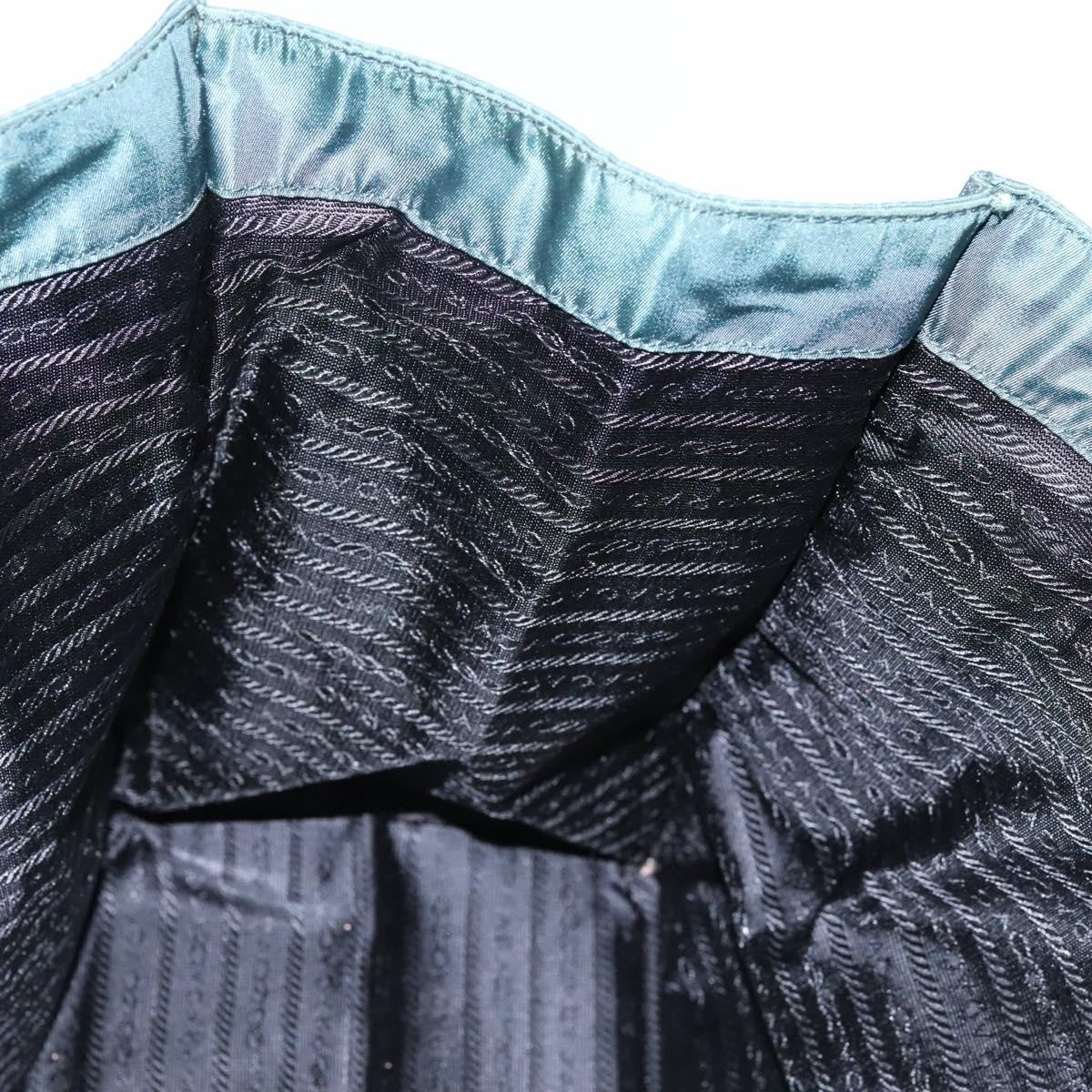 Prada Metal Handles Tote Tessuto