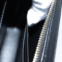 Chanel Filigree Vanity Clutch with Chain Quilted Caviar