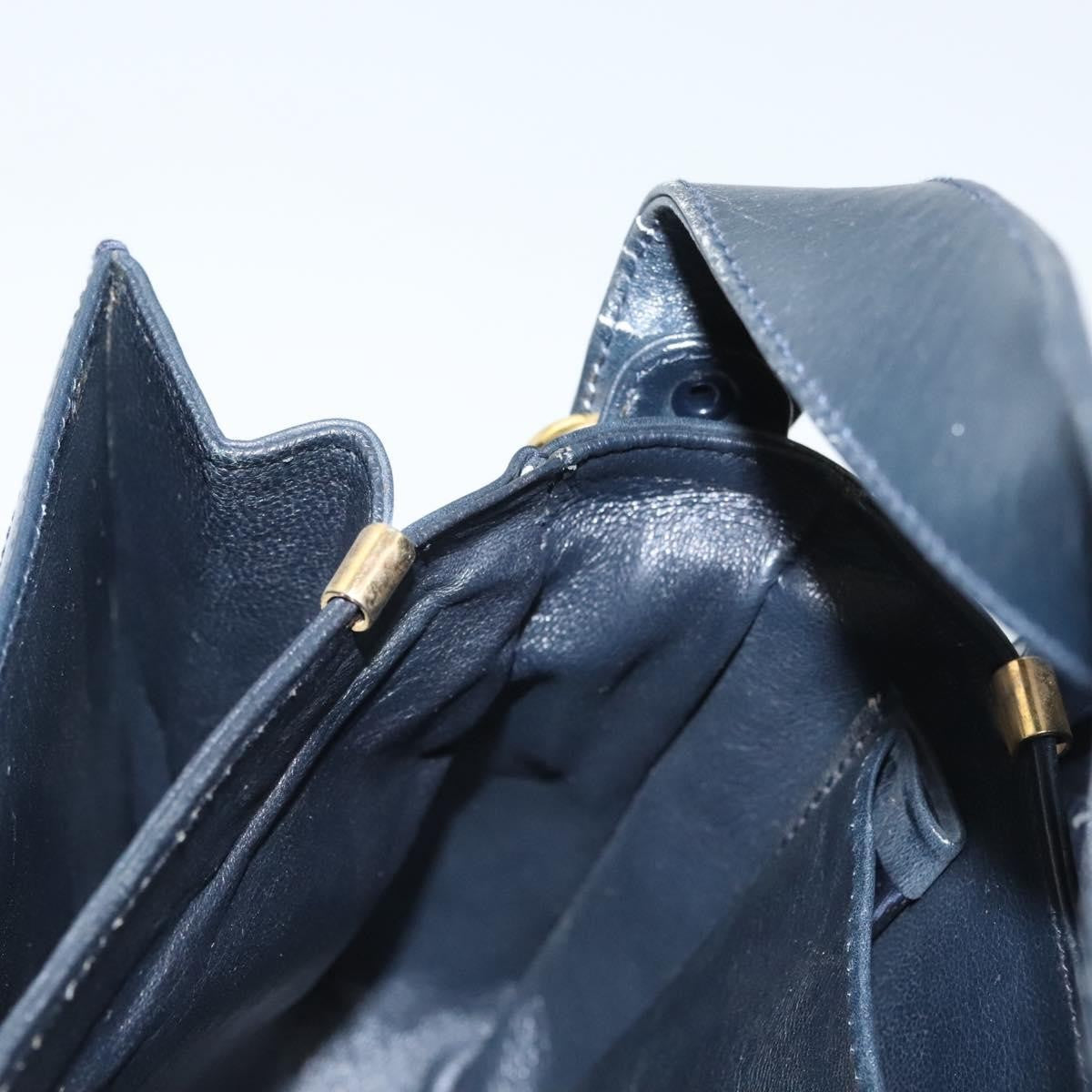 Celine C Sulky Shoulder bag Canvas and Leather