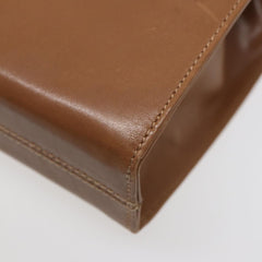 Salvatore Ferragamo Vintage Gancini Chain Shoulder Bag Leather