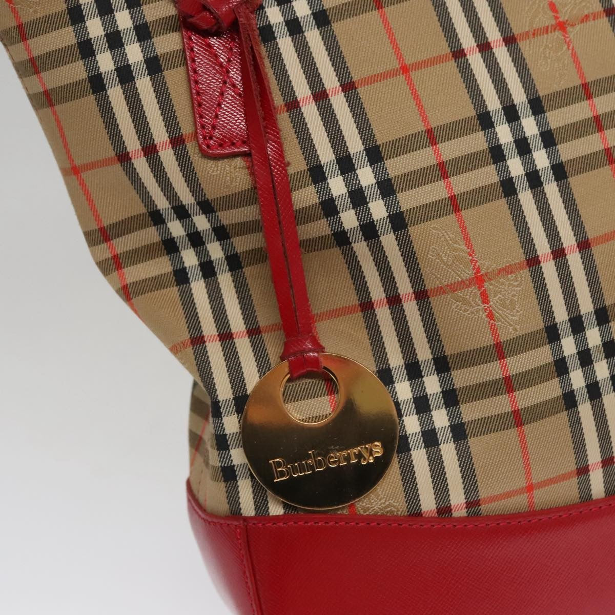 Burberry Nova Check Handbag Nova Check Canvas